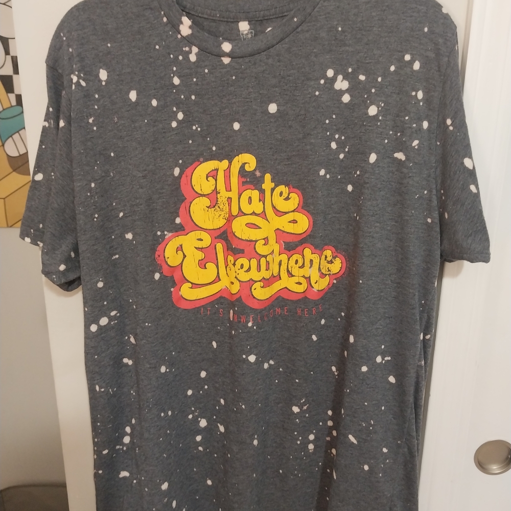 Gray Graphic Short Sleeve Tee